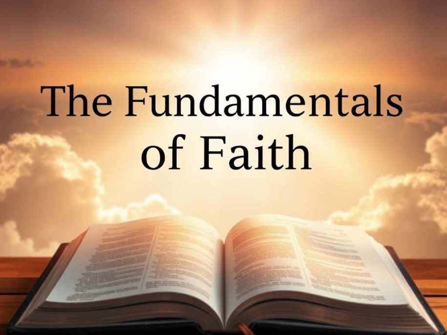 Featured Post Image - The Fundamentals of Faith