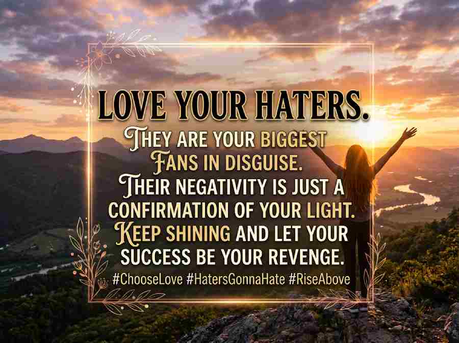 Featured Post Image - Loving the Haters